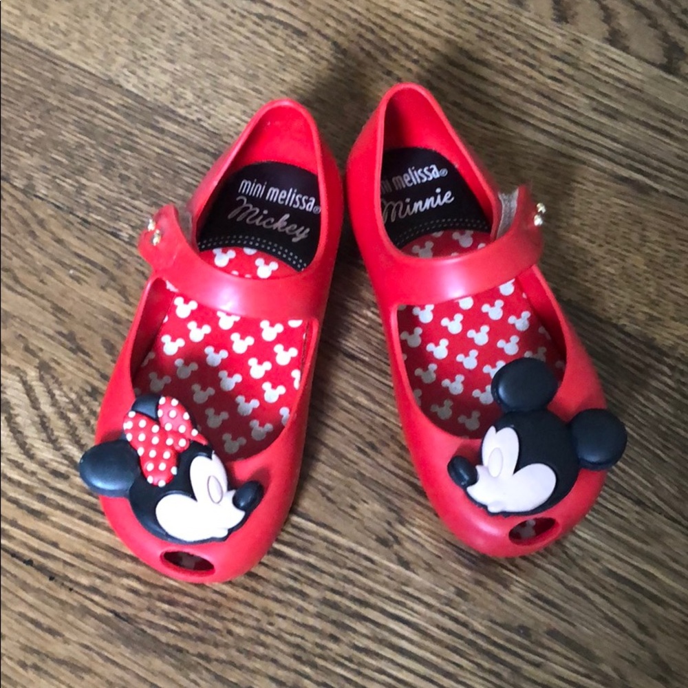 Mini Melissa Mickey & Minnie size 8